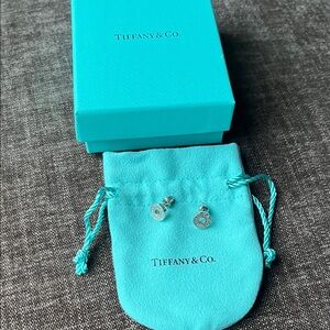Tiffany & Co. Silver Round Earrings